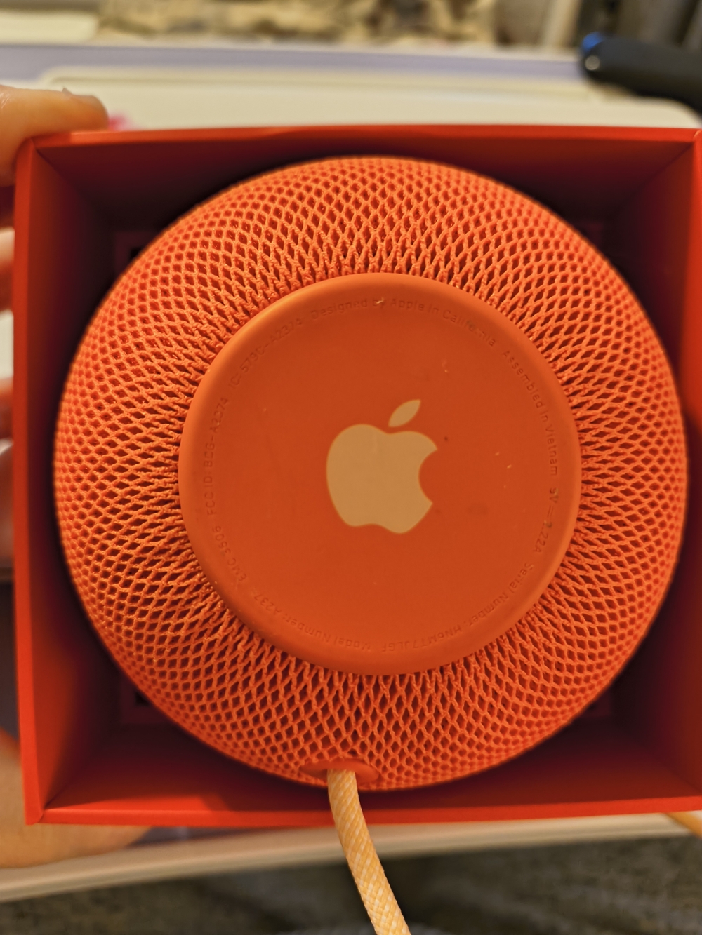 Apple HomePod mini - Red - Picture 3 of 3